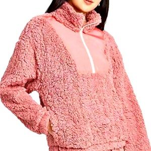 Women’s size small Wild Fable Sherpa pullover lightweight jacket